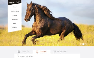 Modèle Drupal de courses de chevaux