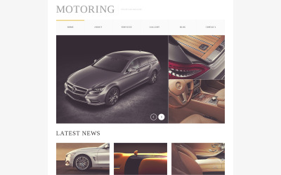 Plantilla Drupal de Car Bike Magazine