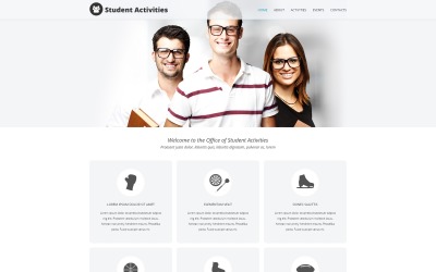 Responsywny szablon Joomla Campus Fun Board Joomla Template #50795