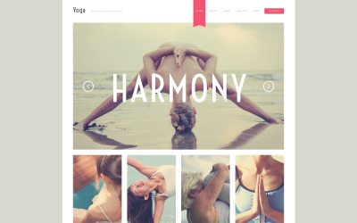 Thème WordPress réactif pour le yoga