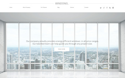 Window Responsive WordPress Theme