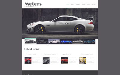 WordPress-tema för biltillverkare