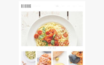 WordPress тема італійської кухні