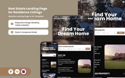 Grand Residence – Elegante Immobilien-Landingpage
