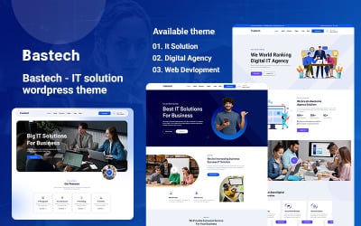 Bastech-IT 解决方案 WordPress 主题