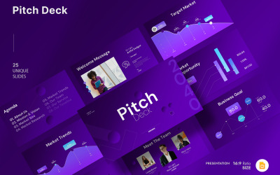 Business Pitch Deck Google Slide Mall 2040