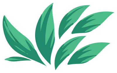 Leaf vector art illustration