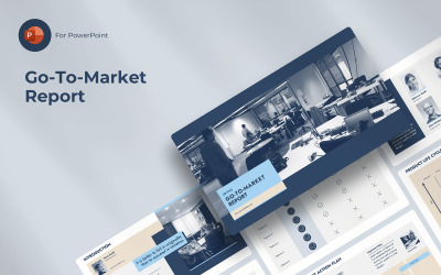 Перейти к шаблону презентации PowerPoint Market Report