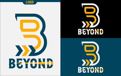 Beyond Logo – Современный и динамичный дизайн логотипа с буквой B