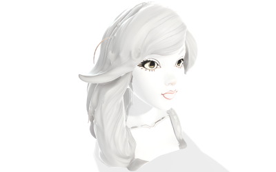Ethereal Maiden Buste 3D-printmodel