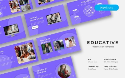 Plantilla de Keynote Educativa