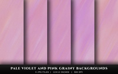 Hellviolette und rosa körnige Texturhintergründe