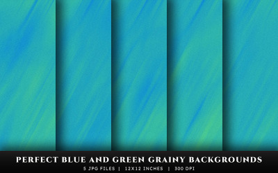 Sfondi perfetti con texture granulosa blu e verde