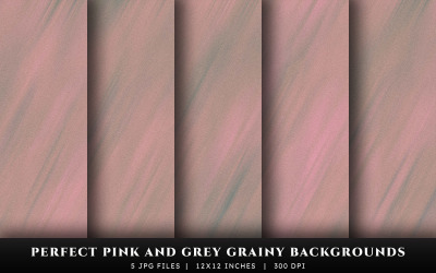 Sfondi perfetti con texture granulosa rosa e grigia