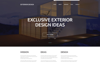 Externe Designtrends WordPress Theme