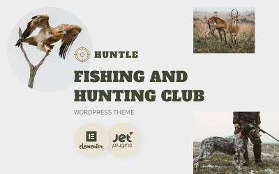 Huntle - Тема WordPress для Клубу риболовлі та полювання