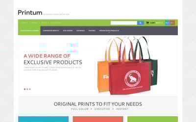 Tema de PrestaShop de Harmonious Print Store