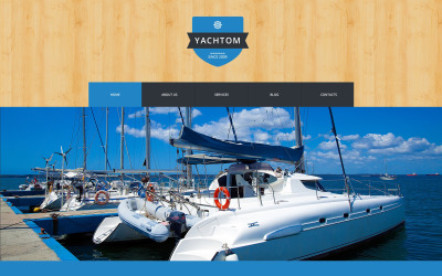 Tema WordPress piacevole esperienza di yachting