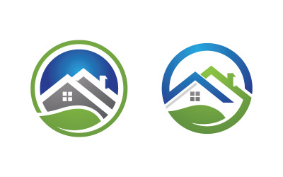 Ilustración del logotipo del icono del concepto de propiedad industrial (v.65)