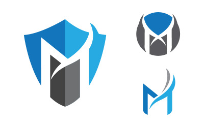 M Letter Logo Business Icon Design Illustration Vorlage v.10