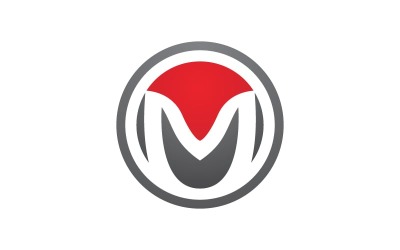 M Letter Logo Business Icon Design Illustration Vorlage v.1