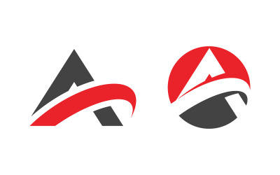 Un modello di progettazione del concetto aziendale del logo della lettera v.49