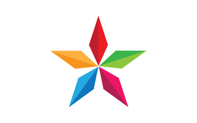 Star Logo Concept speed Illustration design template v.3