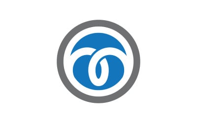 Szablon projektu ilustracji ikony biznesowej logo litery M v.2