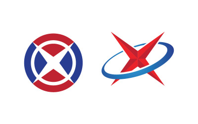 Yıldız Logosu Konsept hız İllüstrasyon tasarım şablonu v.6