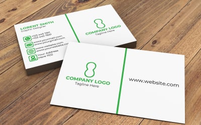 Corporate Business Card Template  Design