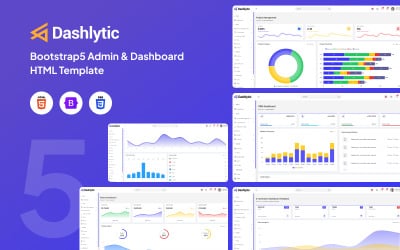Dashlytic – Bootstrap5 Admin &amp;amp; Dashboard HTML-sablon