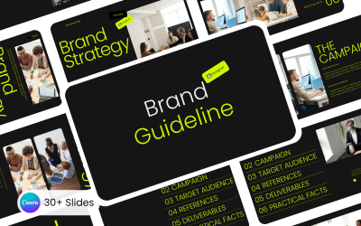 Designer - Apresentação do Guia de Marca Canva