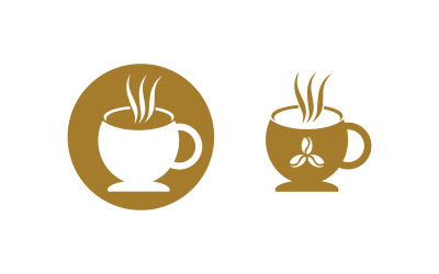 Coffee Shop Logo Vorlagen Vektor-Symbol-Design-Illustration v.3