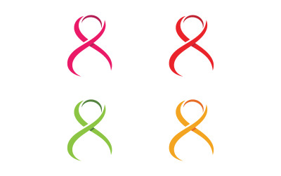 Medvetenhet band bröstcancer händelse vektor illustration v.5