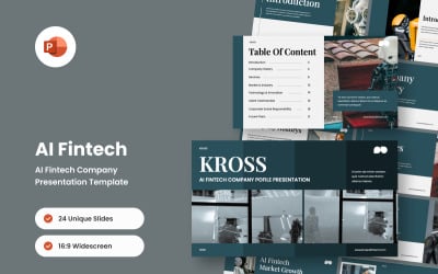 AI Fintech - PowerPoint Business Presentation