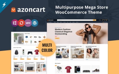 azoncart-多功能大型商店 Elementor WooCommerce 主题