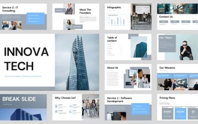 Innovatech - 公司简介 PowerPoint