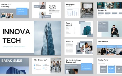 Innovatech - Profil společnosti PowerPoint