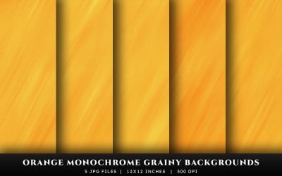 Orange Monochrome Grainy Texture Backgrounds