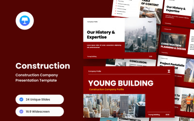 Apresentação principal sobre construção industrial