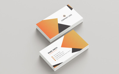 Gradient Abstract Business Card Template