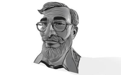 Seçkin Beyefendi Göğüs Ücretsiz 3D Model