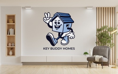 Key Buddy Homes-logo-ontwerpsjabloon
