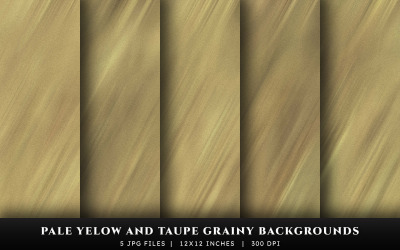 Sfondi con texture granulosa giallo pallido e tortora