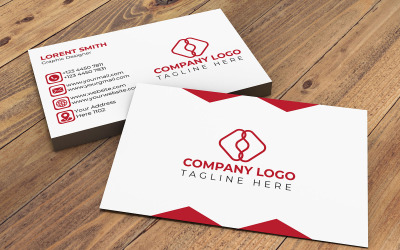 Visiting Card - Customizable Business Card Design