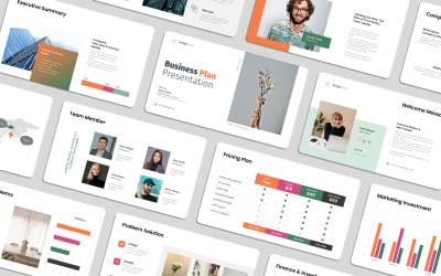 Ultimate Business Plan Google Slides Template – Startup and Corporate Deck