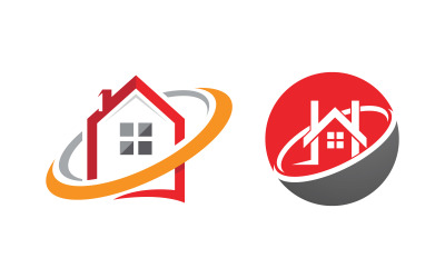 Home Proprietà industriale concetto icona logo illustrazione v.129