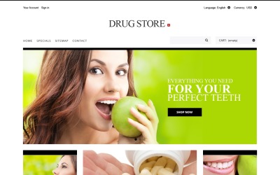 İlaç Mağazası PrestaShop Teması
