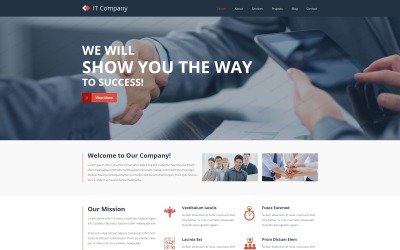 IT-responsiv webbplatsmall