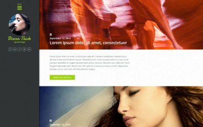 Personal Page WordPress Theme